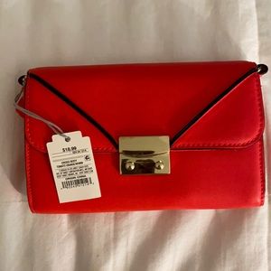 Small Red Crossbody/Clutch